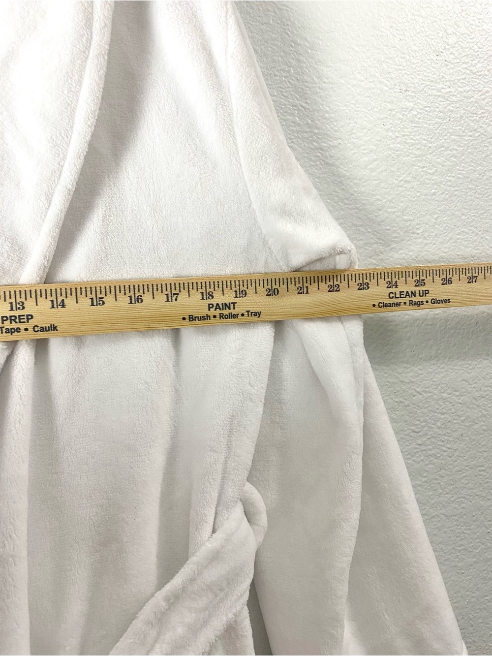 New Restoration Hardware Luxury Plush Long Robe Women’s XS White - Picture 9 of 11